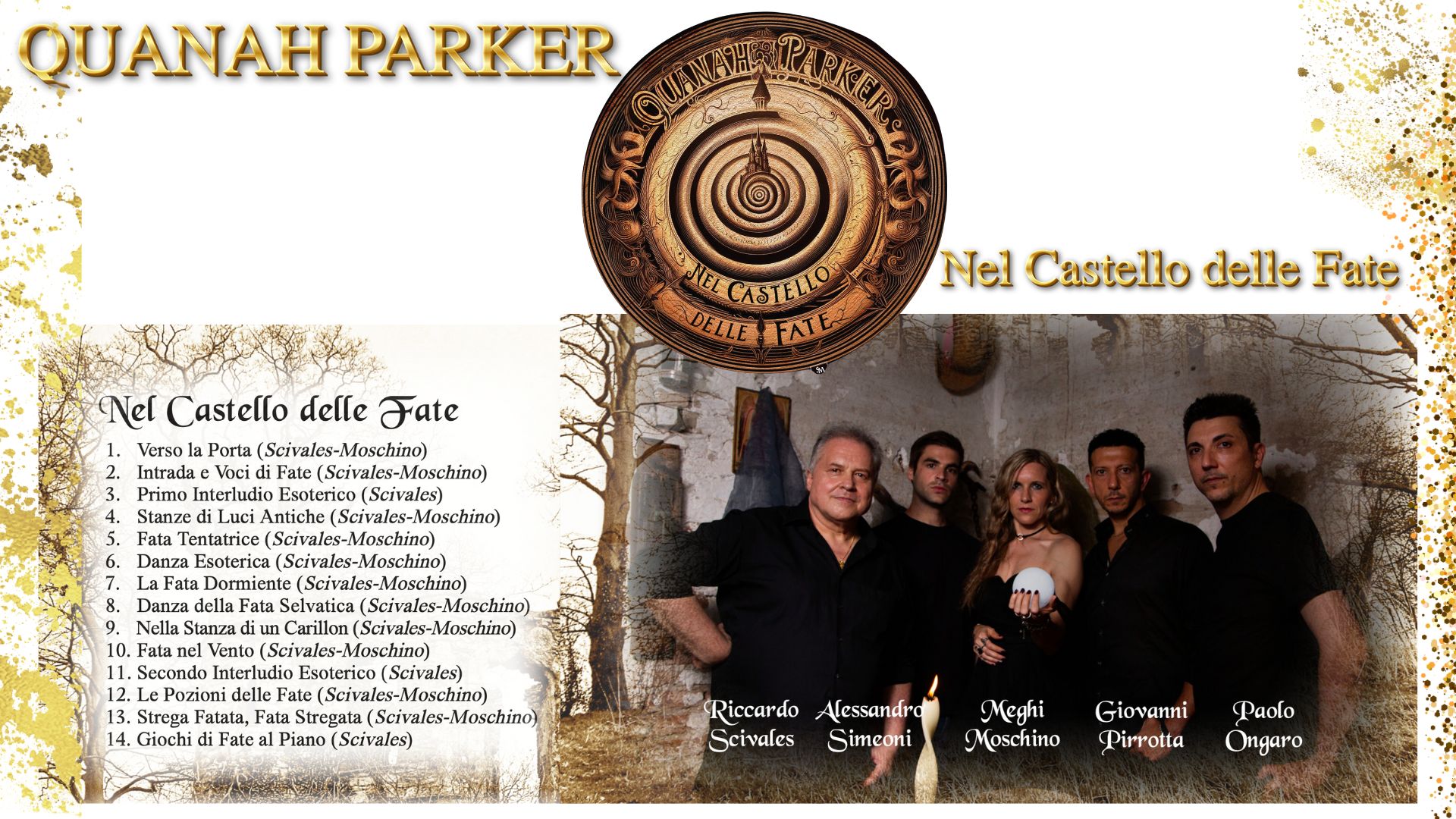 Quanah Parker - Nel castello delle Fate - 2024 - prog rock italiano - recensione album