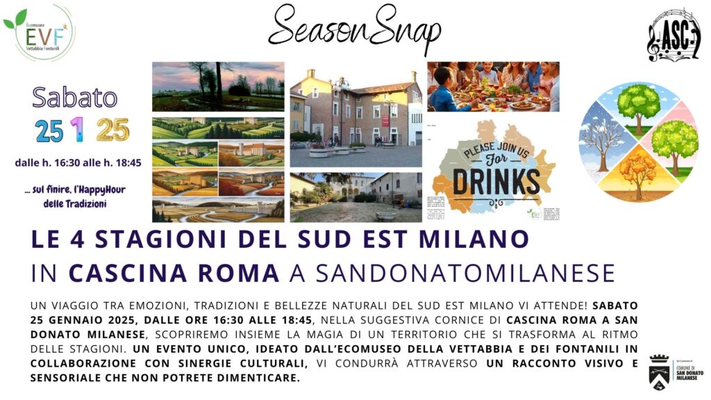 SeasonSnap - cascina Roma 25 Gennaio 2025 alle ore 16:30