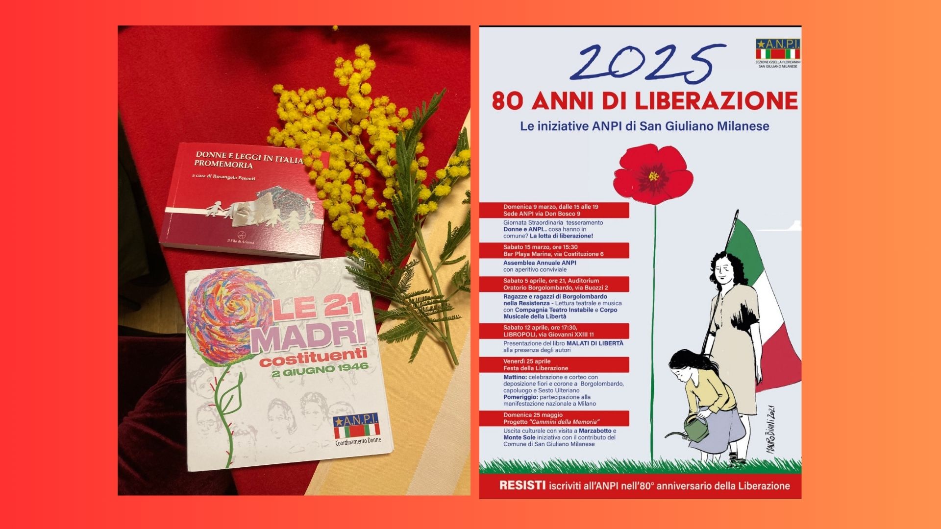 ANPI SAN GIULIANO MILANESE 80 anni Liberazione